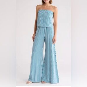 TART Valerie Strapless Jumpsuit 
Sz L